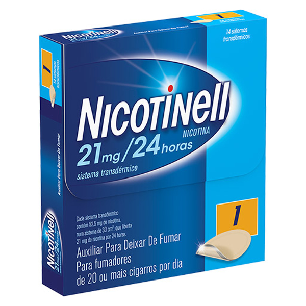 Imagem de Nicotinell , 21 mg/24 h 14 Saqueta Sist transder