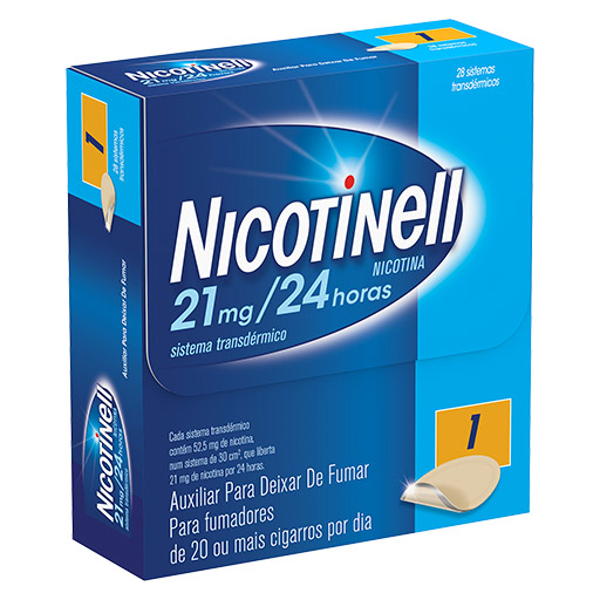 Imagem de Nicotinell , 21 mg/24 h 28 Saqueta Sist transder