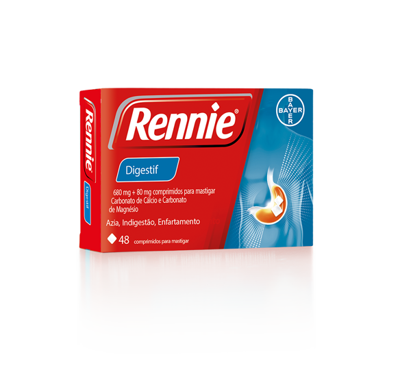 Imagem de Rennie Digestif, 680/80 mg x 48 comp mast