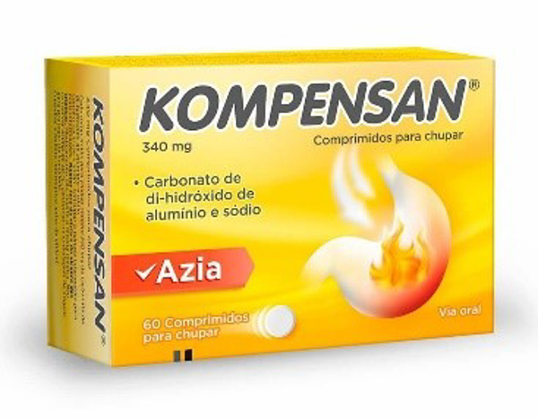 Imagem de Kompensan, 340 mg x 60 comp mast
