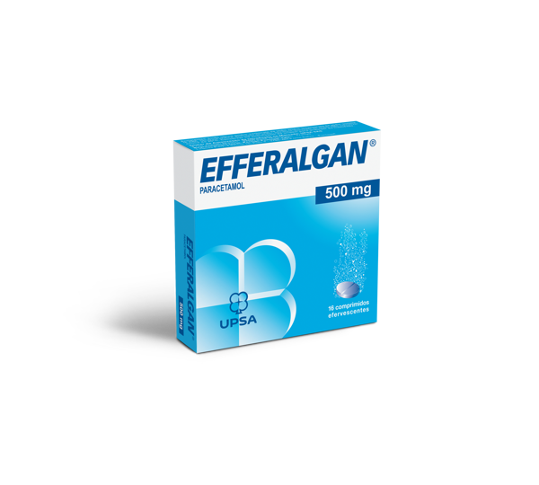 Imagem de Dafalgan , 500 mg Fita termossoldada 16 Unidade(s) Comp eferv