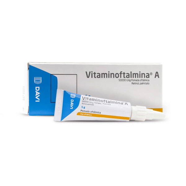 Imagem de Vitaminoftalmina A, 27,5 mg/g- 5 g x 1 pda oft bisnaga