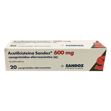 Imagem de Acetilcisteína Sandoz MG, 600 mg x 20 comp eferv