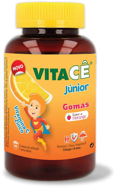 Imagem de Vitace Junior Gomas Morango X60