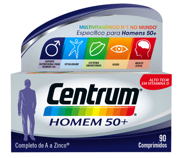 Imagem de Centrum Homem 50+ Comp X90