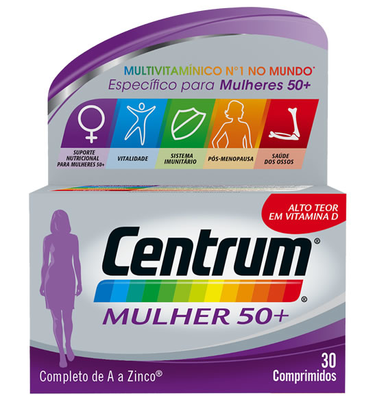 Imagem de Centrum Mulher50+ Comp X 30 comps