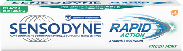 Imagem de Sensodyne Rapid Pasta Dent Fresh Mint75ml