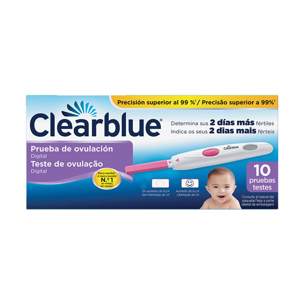 Imagem de Clearblue Digital Teste Ovulacao X 10