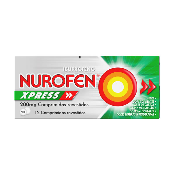 Picture of Nurofen Xpress, 200 mg x 12 comp rev
