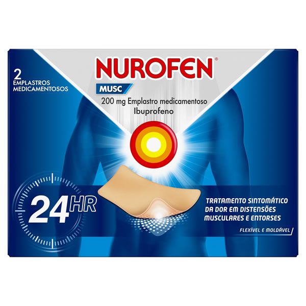 Picture of Nurofen Musc, 200 mg x 2 emplastro