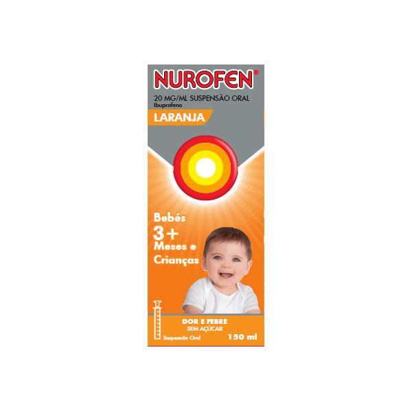 Imagem de Nurofen, 20 mg/mL-150 mL x 1 susp oral mL