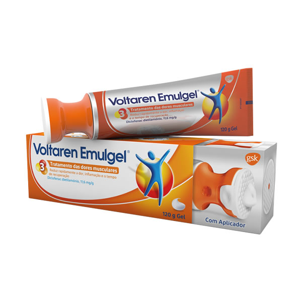 Imagem de Voltaren Emulgel , 10 mg/g Bisnaga 120 g Gel