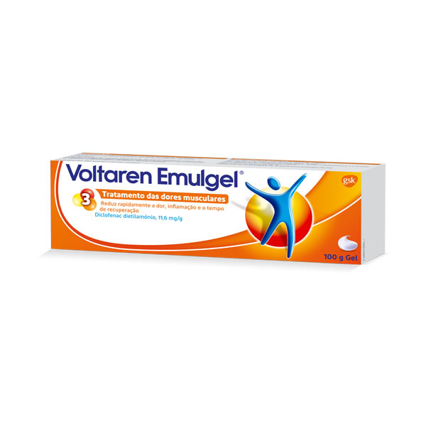 Imagem de Voltaren Emulgel , 10 mg/g Bisnaga 100 g Gel