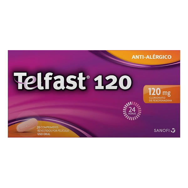 Picture of Telfast 120, 120 mg x 20 comp rev