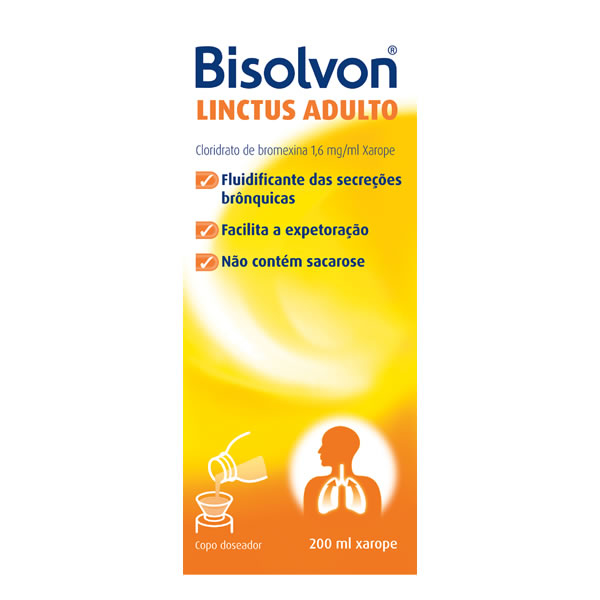 Picture of Bisolvon Linctus Adulto, 1,6 mg/mL-200mL x 1 xar mL