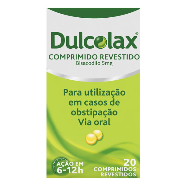 Picture of Dulcolax, 5 mg x 20 comp rev