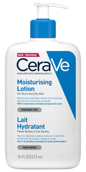 Imagem de Cerave Core Moist Locao Hidrat Diaria 473ml