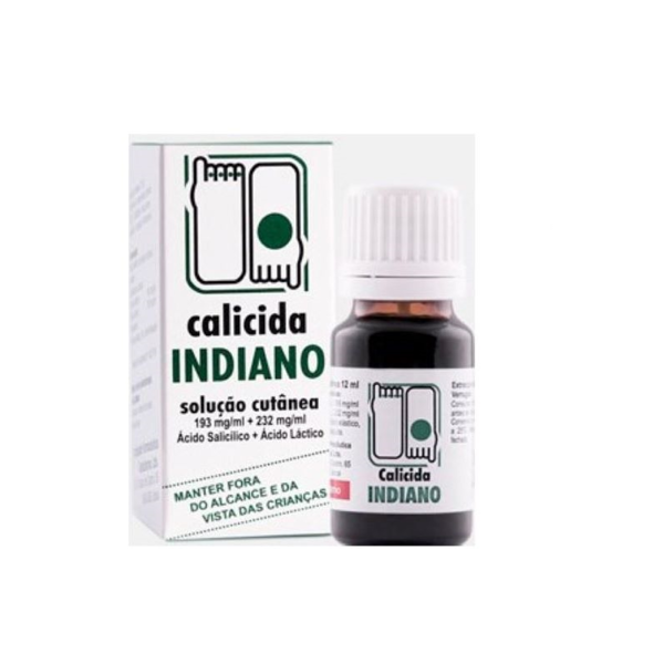 Imagem de Calicida Indiano (12mL), 232/193 mg/mL x 1 sol cut