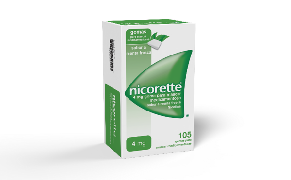 Imagem de Nicorette Menta Fresca, 2 mg x 105 goma