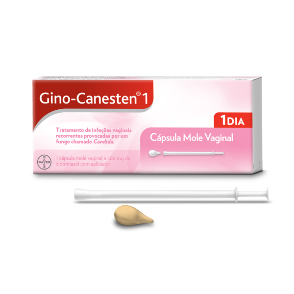 Picture of Gino-Canesten 1, 500 mg x 1 cáps mole vag