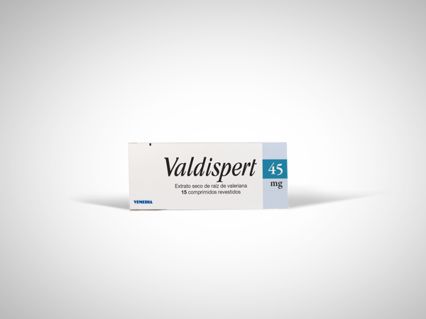 Picture of Valdispert, 45 mg x 15 comp rev