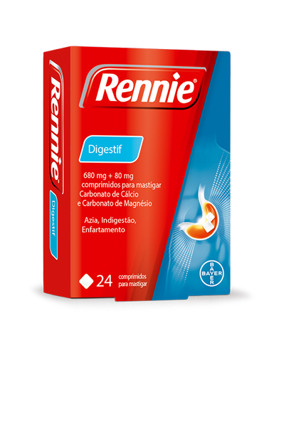 Picture of Rennie Digestif, 680/80 mg x 24 comp mast
