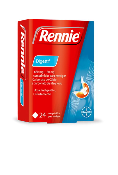 Imagem de Rennie Digestif, 680/80 mg x 24 comp mast