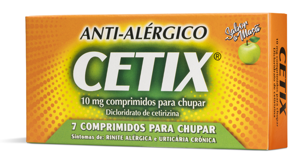 Picture of Cetix, 10 mg x 7 comp chupar