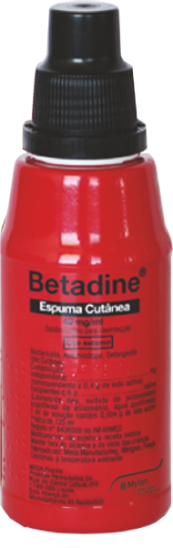 Imagem de Betadine, 40 mg/mL-125 mL x 1 esp cut