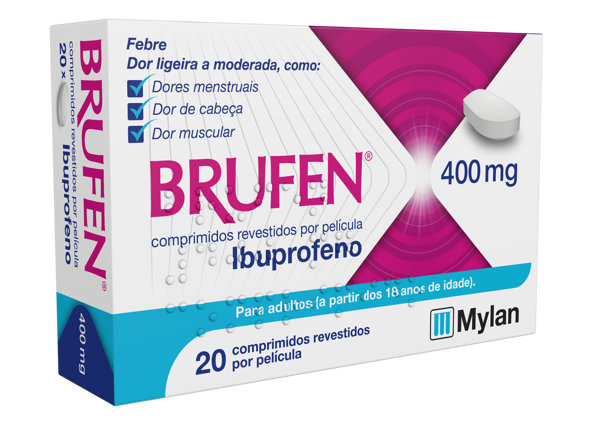 Imagem de Brufen, 400 mg x 20 comp rev