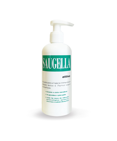 Imagem de Saugella Attiva Sol Lav C/Dosead 250 Ml