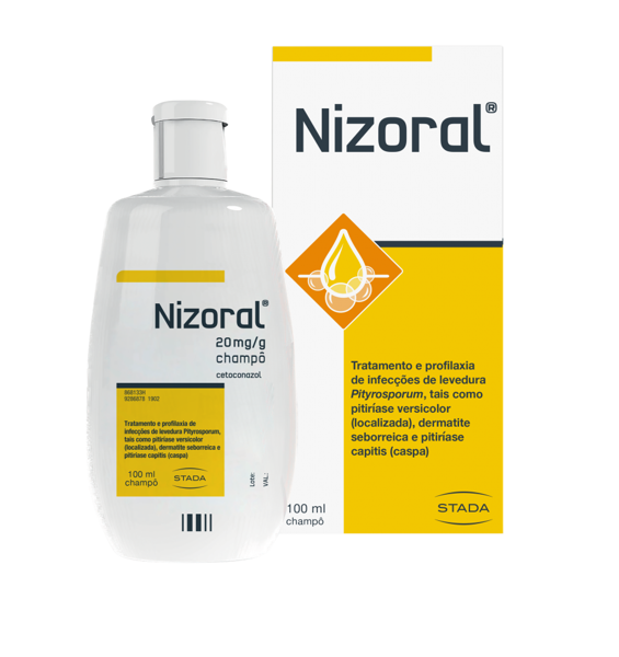 Picture of Nizoral, 20 mg/g-100 mL x 1 champô frasco