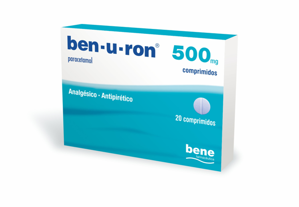 Imagem de Ben-U-Ron, 500 mg x 20 comp