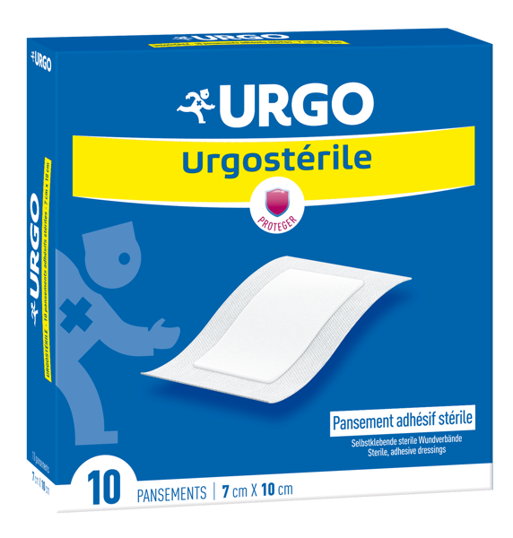 Imagem de Urgo Sterile Penso 10cm X 7cm X 10