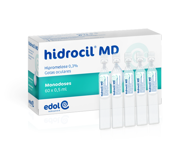 Imagem de Hidrocil Md Sol Gts Oft 0,3% 60x0,5ml