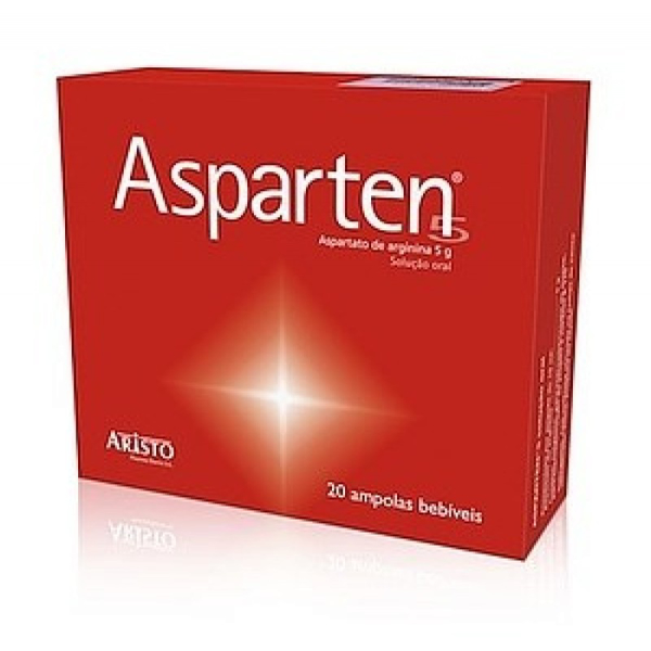 Imagem de Asparten 5, 5000 mg/10 mL x 20 amp beb