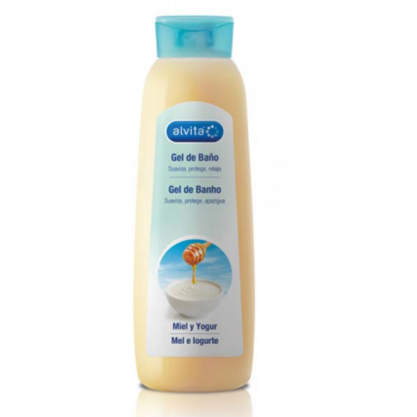 Imagem de Alvita Gel Banho Mel Iogurt750ml