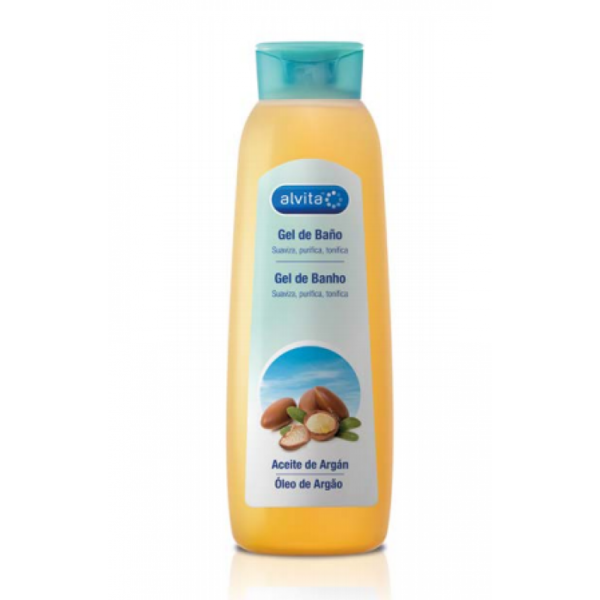 Imagem de Alvita Gel Banho Oleo Argao750ml