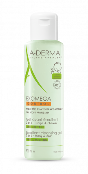 Imagem de A-Derma Exomega Control Gel Corp/Cab500ml