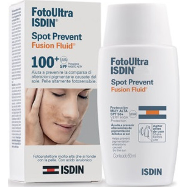 Imagem de Fotoultra100isdin Spot Prev Ffl Spf50+ 50ml