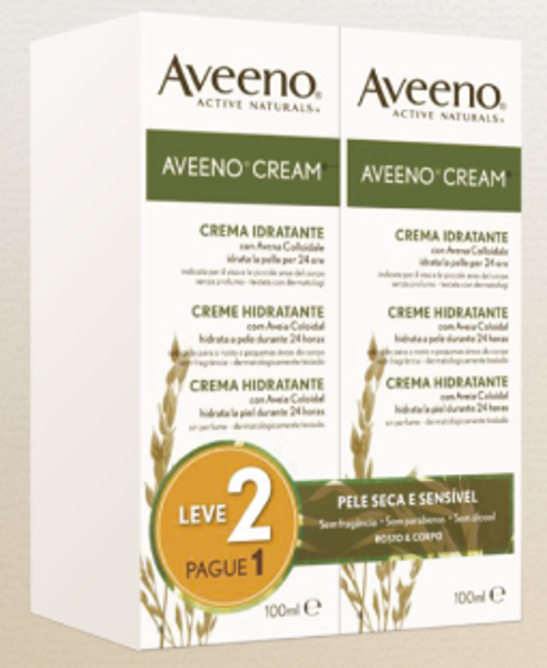 Picture of Aveeno Creme Hidratante 2 x 100 ml com Oferta de 2ª Embalagem