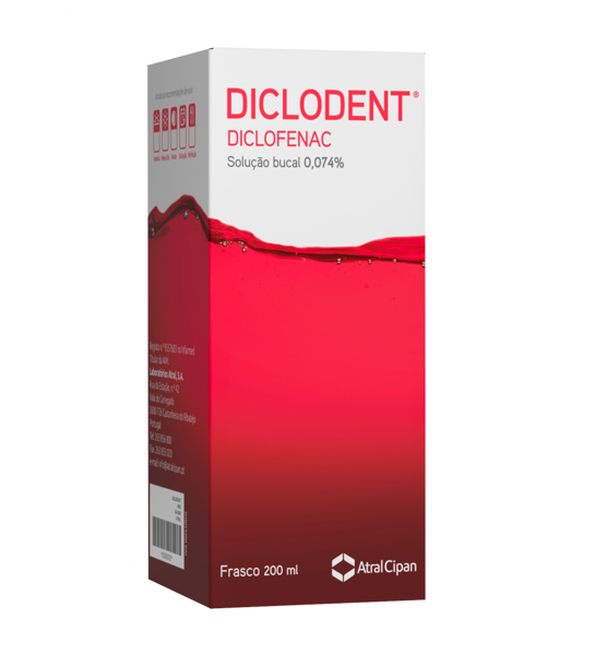 Imagem de Diclodent, 0,74mg/mL-200mL x 1 sol bucal frasco