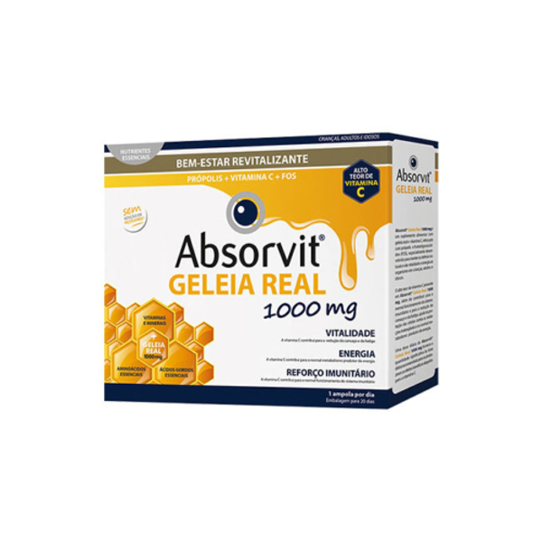 Imagem de Absorvit Geleia Real Amp 10 Ml X 20 amp beb