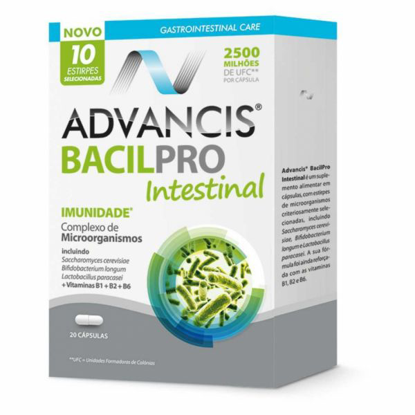 Imagem de Advancis Bacilpro Intestinal Caps X20