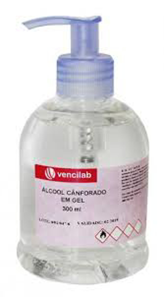 Imagem de Alcool Canforado Em Gel 300ml Vencilab