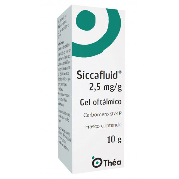 Picture of Siccafluid , 2.5 mg/g Frasco conta-gotas 10 g Gel oftalm