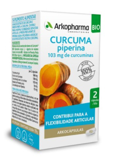 Imagem de Arkocapsulas Curcuma Bio Caps X40