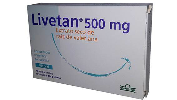 Picture of Livetan, 500 mg x 40 comp rev