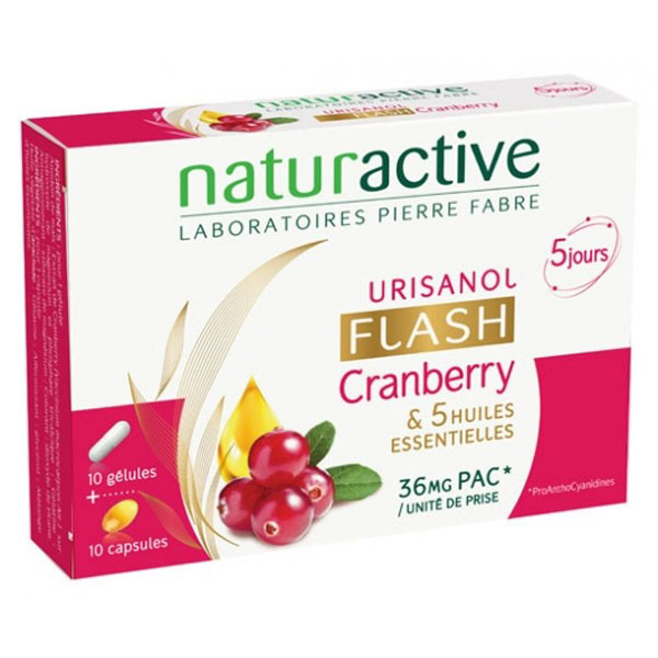 Imagem de Urisanol Flash Cranberry 10caps+10caps M cáps(s)