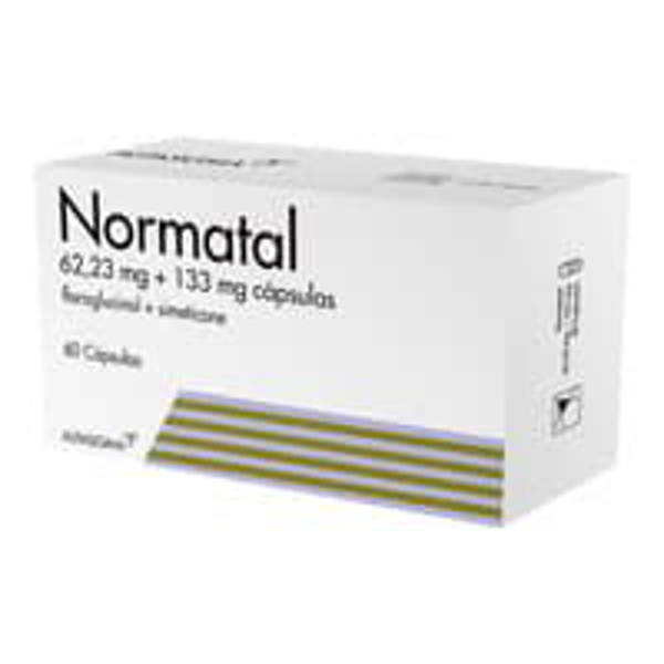 Picture of Normatal, 62,23/133 mg x 60 cáps